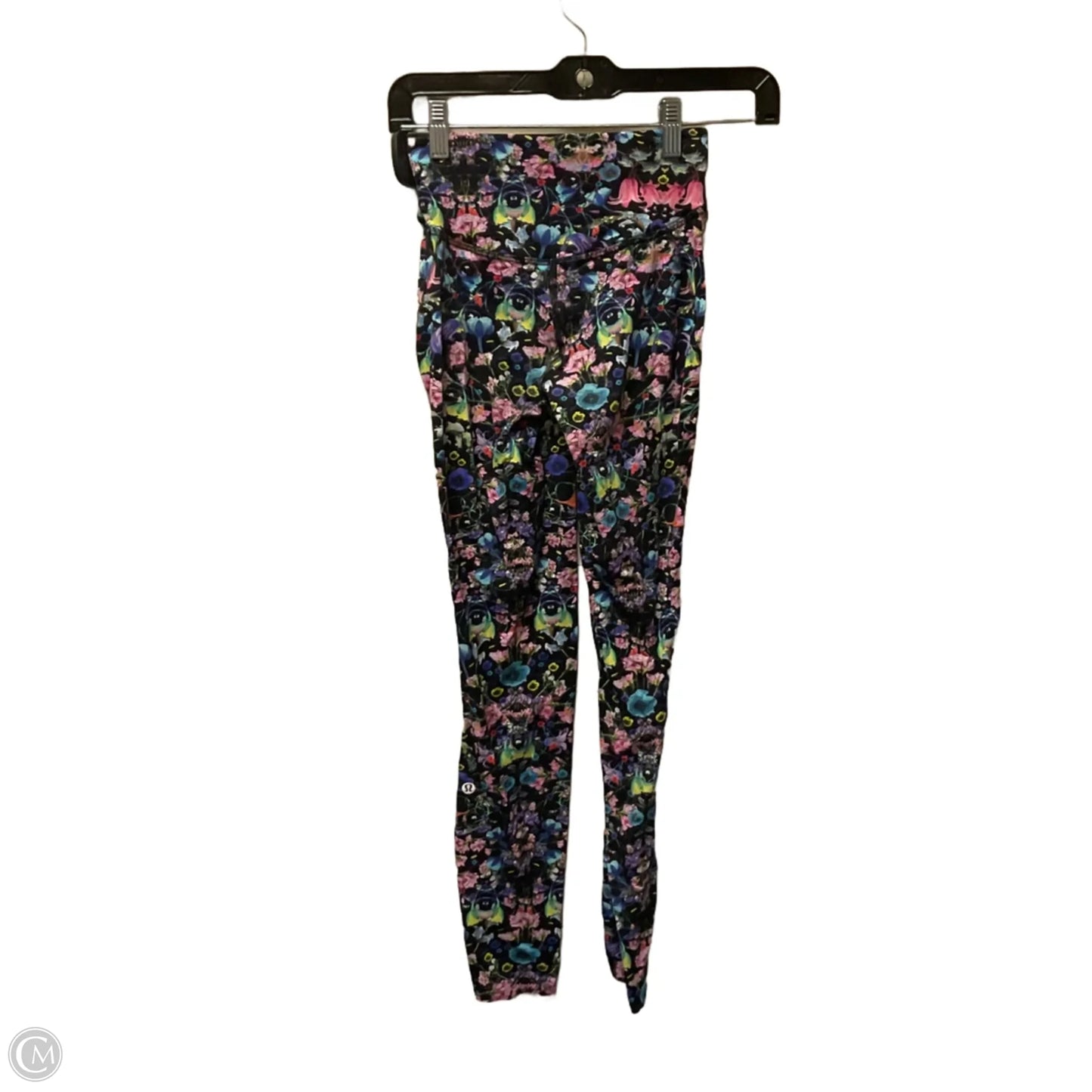 Athletic Leggings By Lululemon In Floral Print, Size: 2