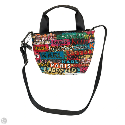 Crossbody Designer By Karl Lagerfeld, Size: Small