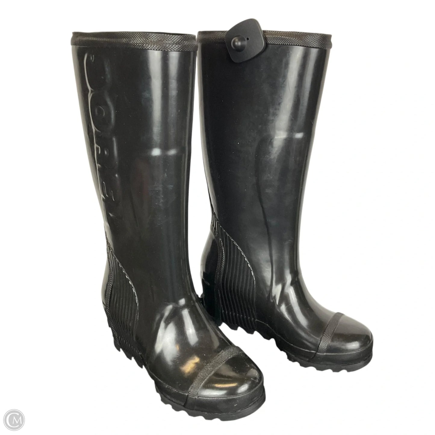 Boots Rain By Sorel In Black, Size: 8