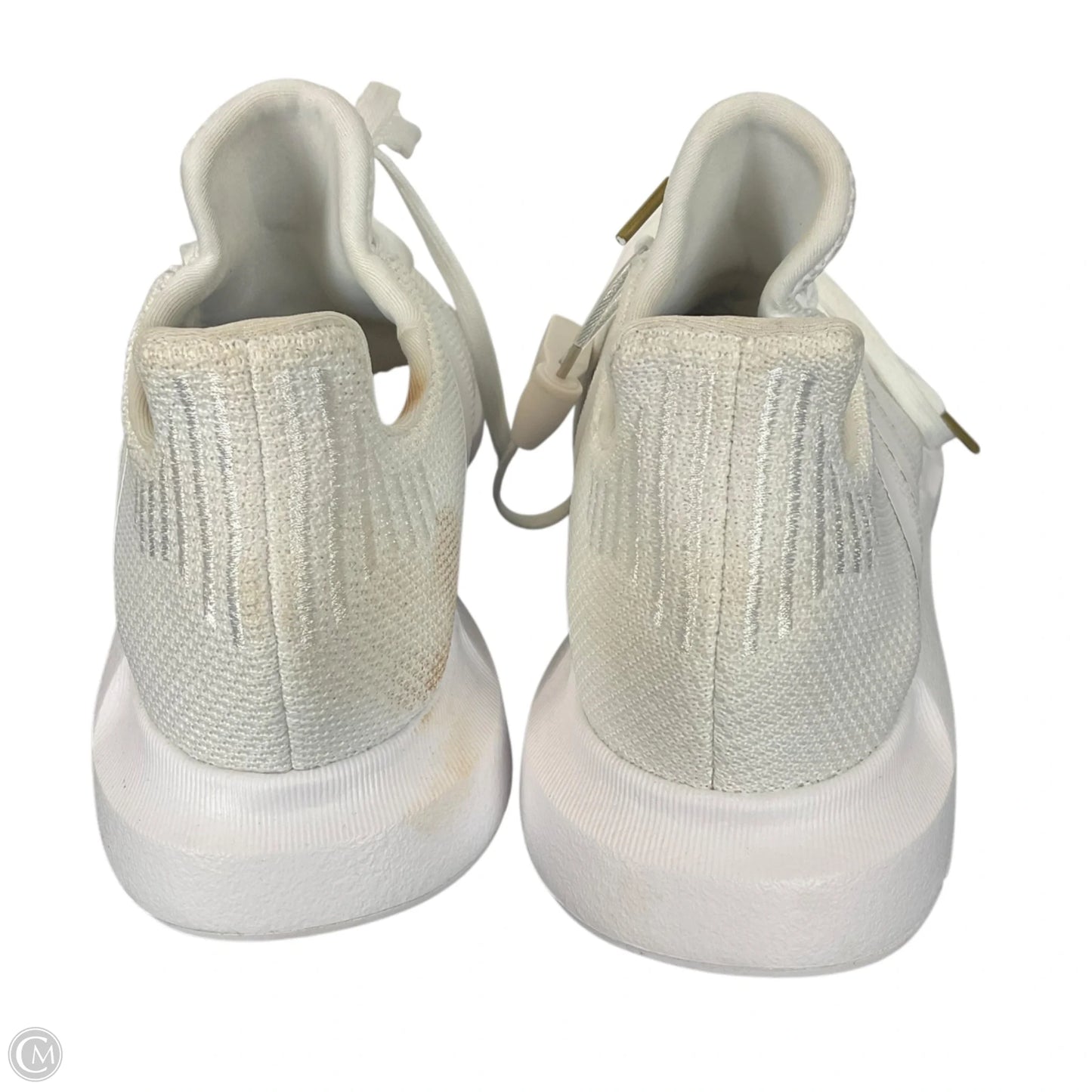 Shoes Athletic By Adidas In White, Size: 9.5