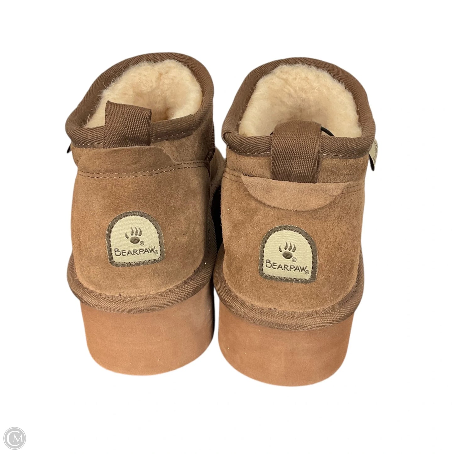 Boots Ankle Flats By Bearpaw In Brown, Size: 9