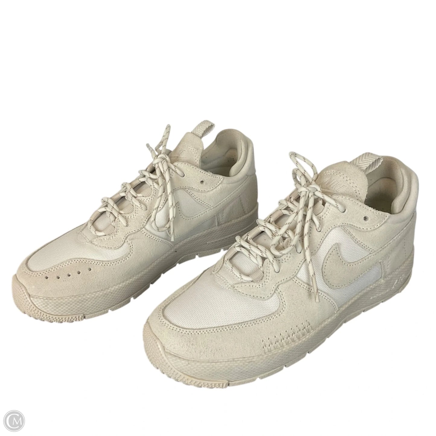 Shoes Athletic By Nike In Cream, Size: 9