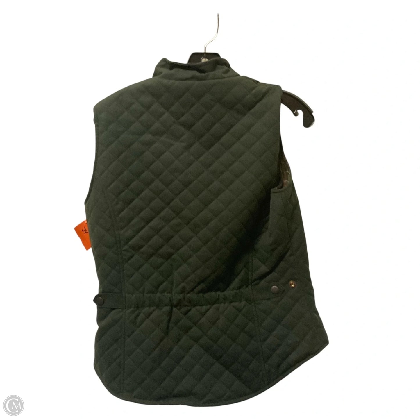 Vest Puffer & Quilted By Clothes Mentor In Green, Size: S