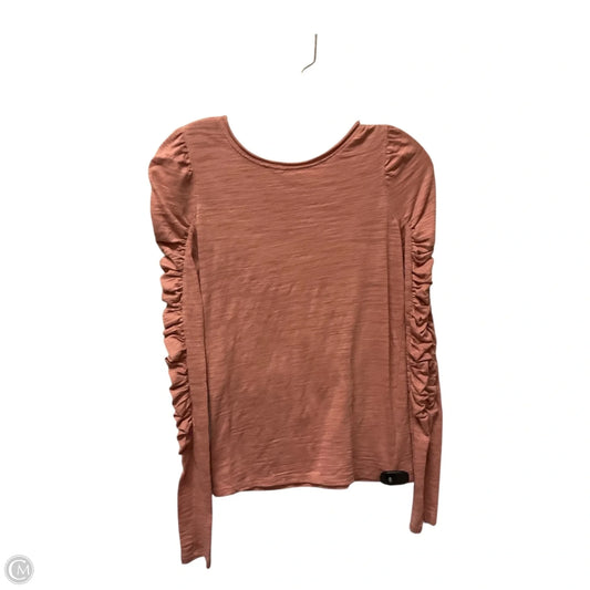 Top Long Sleeve By We The Free In Pink, Size: Xs