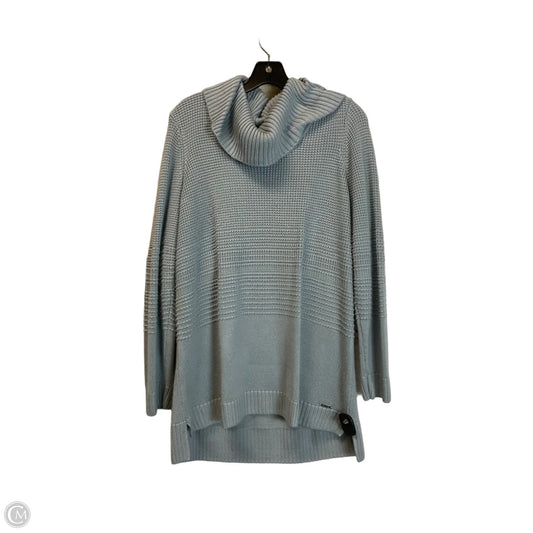 Sweater By Calvin Klein In Blue, Size: L