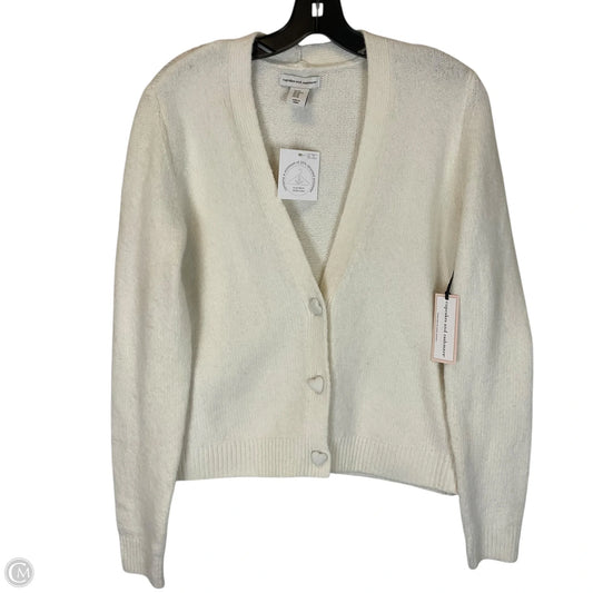Sweater Cardigan By Cupcakes And Cashmere In Cream, Size: Xs