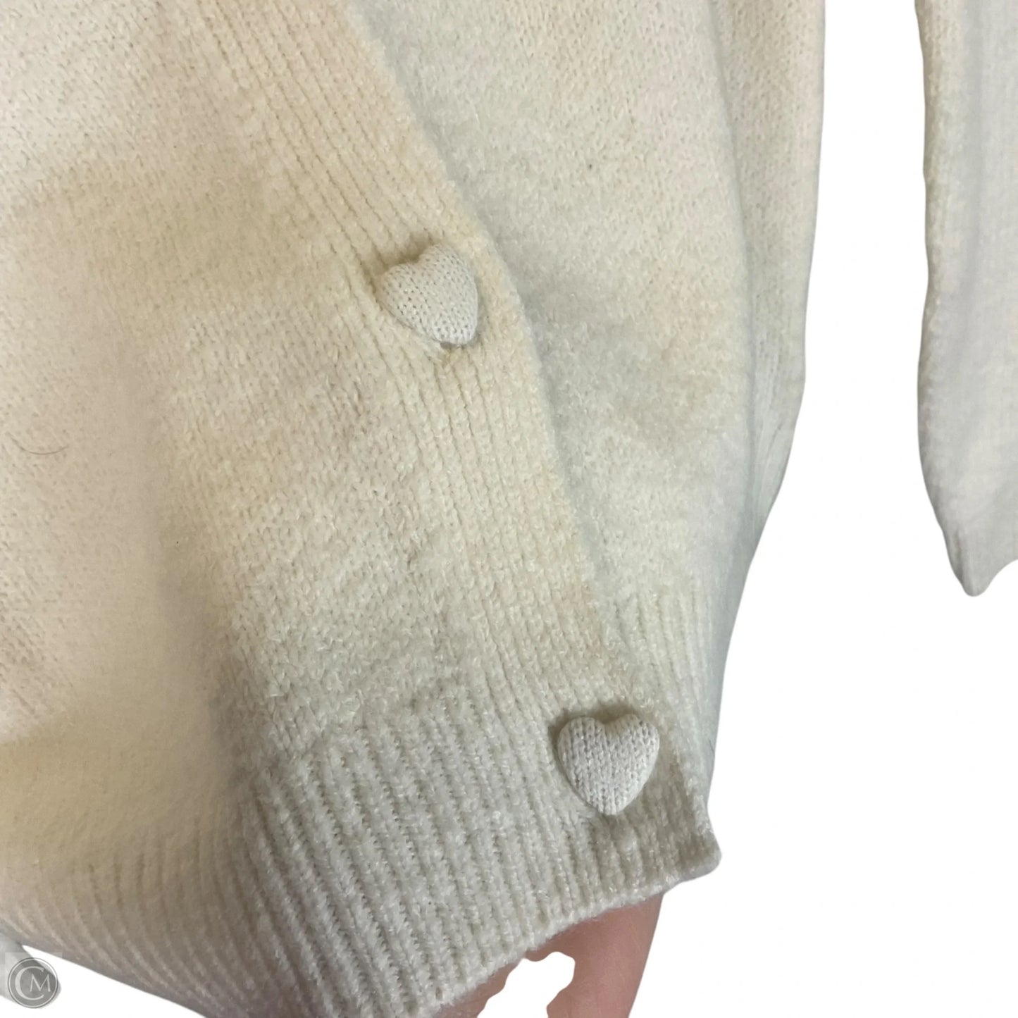 Sweater Cardigan By Cupcakes And Cashmere In Cream, Size: Xs