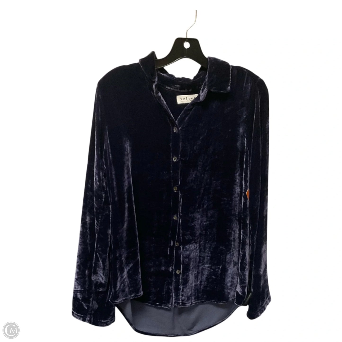 Top Long Sleeve By Velvet By Graham & Spencer In Purple, Size: S