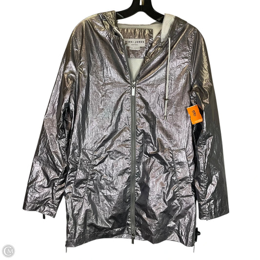 Jacket Utility By Cmb In Silver, Size: S