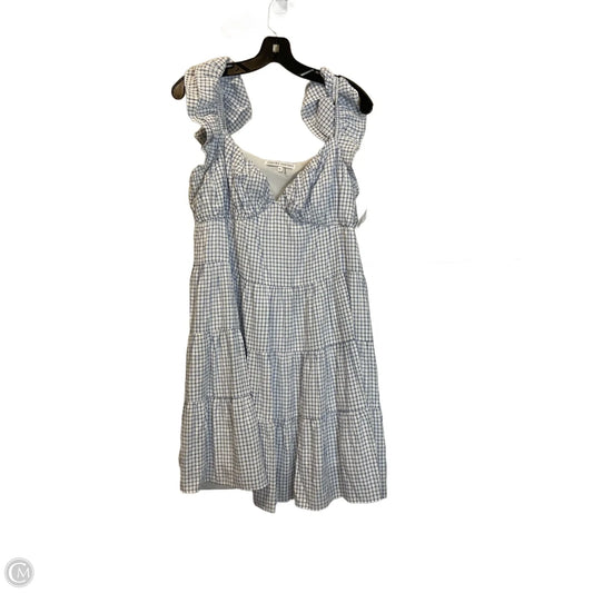 Dress Casual Short By English Factory In Blue & White, Size: M