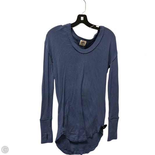 Tunic Long Sleeve By We The Free In Blue, Size: Xs