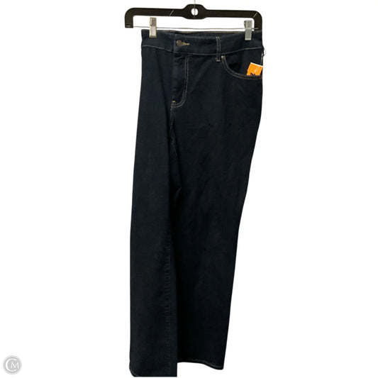 Jeans Straight By Chicos In Blue Denim, Size: 14