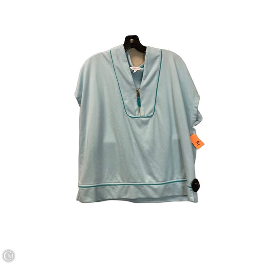 Top Short Sleeve By Crown And Ivy In Blue, Size: L