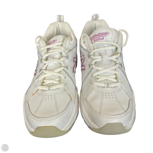 Shoes Athletic By New Balance In White, Size: 8
