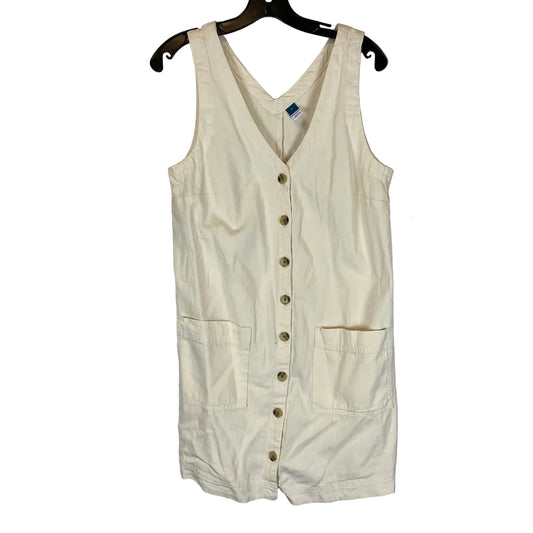 Dress Casual Short By Old Navy In Cream Denim, Size: S