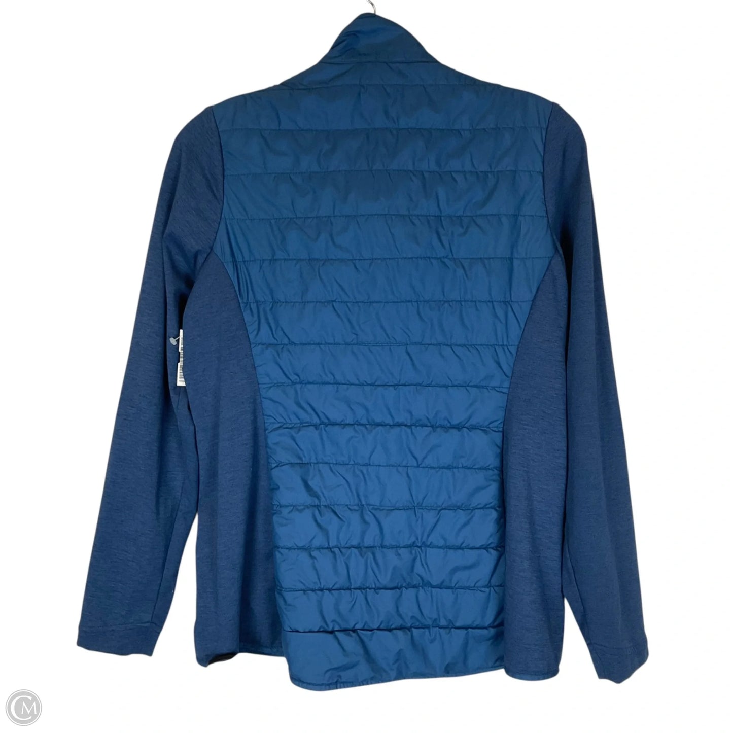 Jacket Puffer & Quilted By Peter Millar In Blue, Size: M