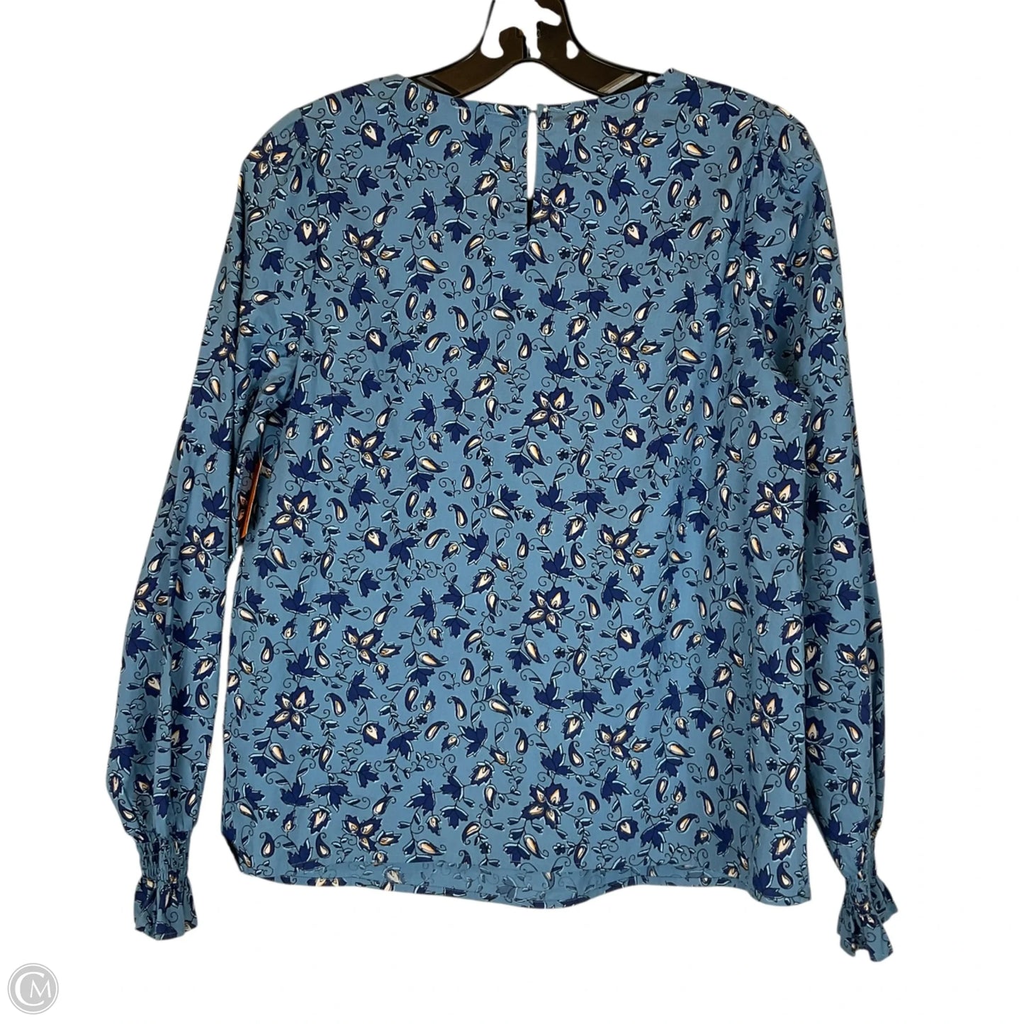 Top Long Sleeve By J. Crew In Blue, Size: Xs