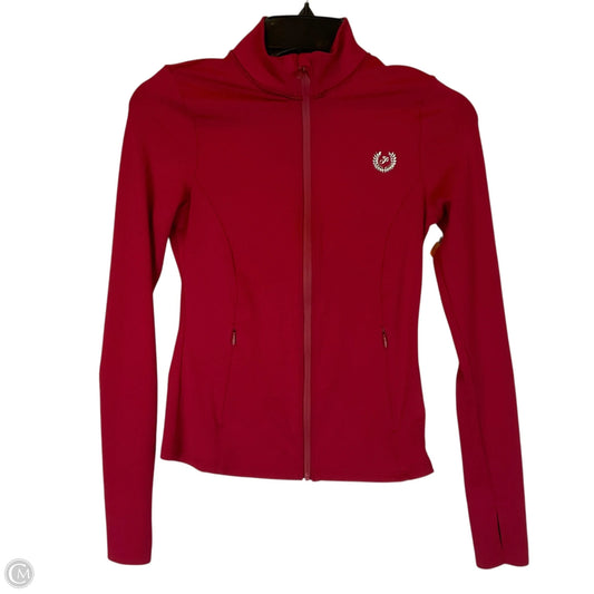 Athletic Jacket By Pink In Red, Size: Xs