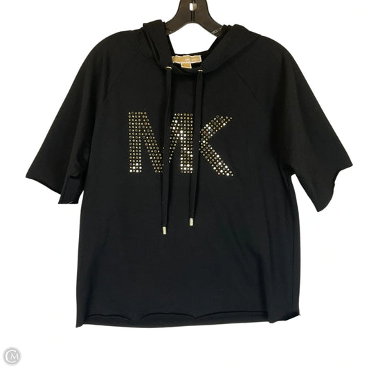 Top Short Sleeve By Michael By Michael Kors In Black, Size: S
