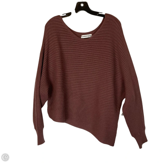 Sweater By Anthropologie In Brown, Size: L