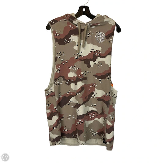 Dress Casual Short By Gym Shark In Brown & Tan, Size: M