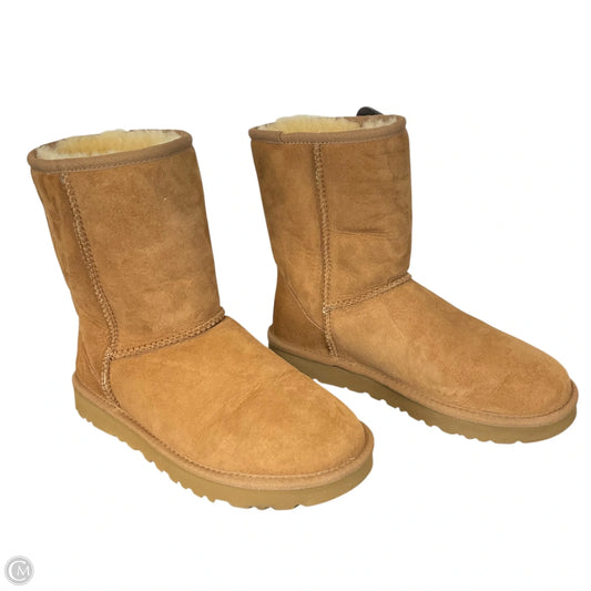 Boots Designer By Ugg In Brown, Size: 7