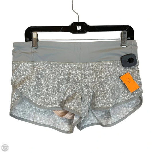 Athletic Shorts By Lululemon In Grey, Size: 6