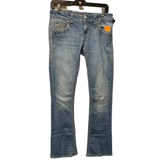 Jeans Boot Cut By Rock Revival In Blue Denim, Size: 2