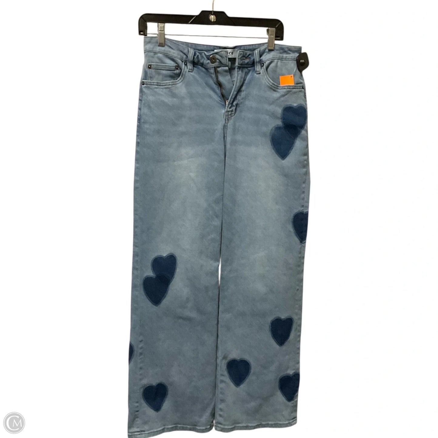 Jeans Wide Leg By Clothes Mentor In Blue Denim, Size: 6