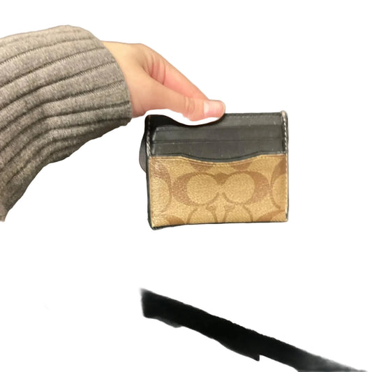 Id/card Holder Designer By Coach, Size: Small