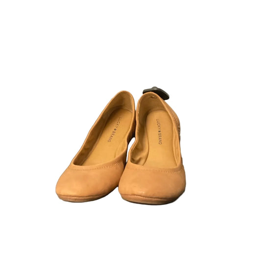 Shoes Flats By Lucky Brand In Tan, Size: 9.5