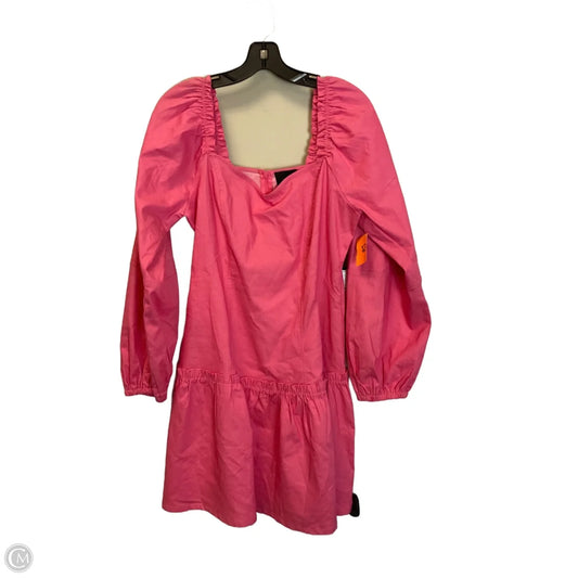 Dress Casual Short By Lumiere In Pink, Size: L