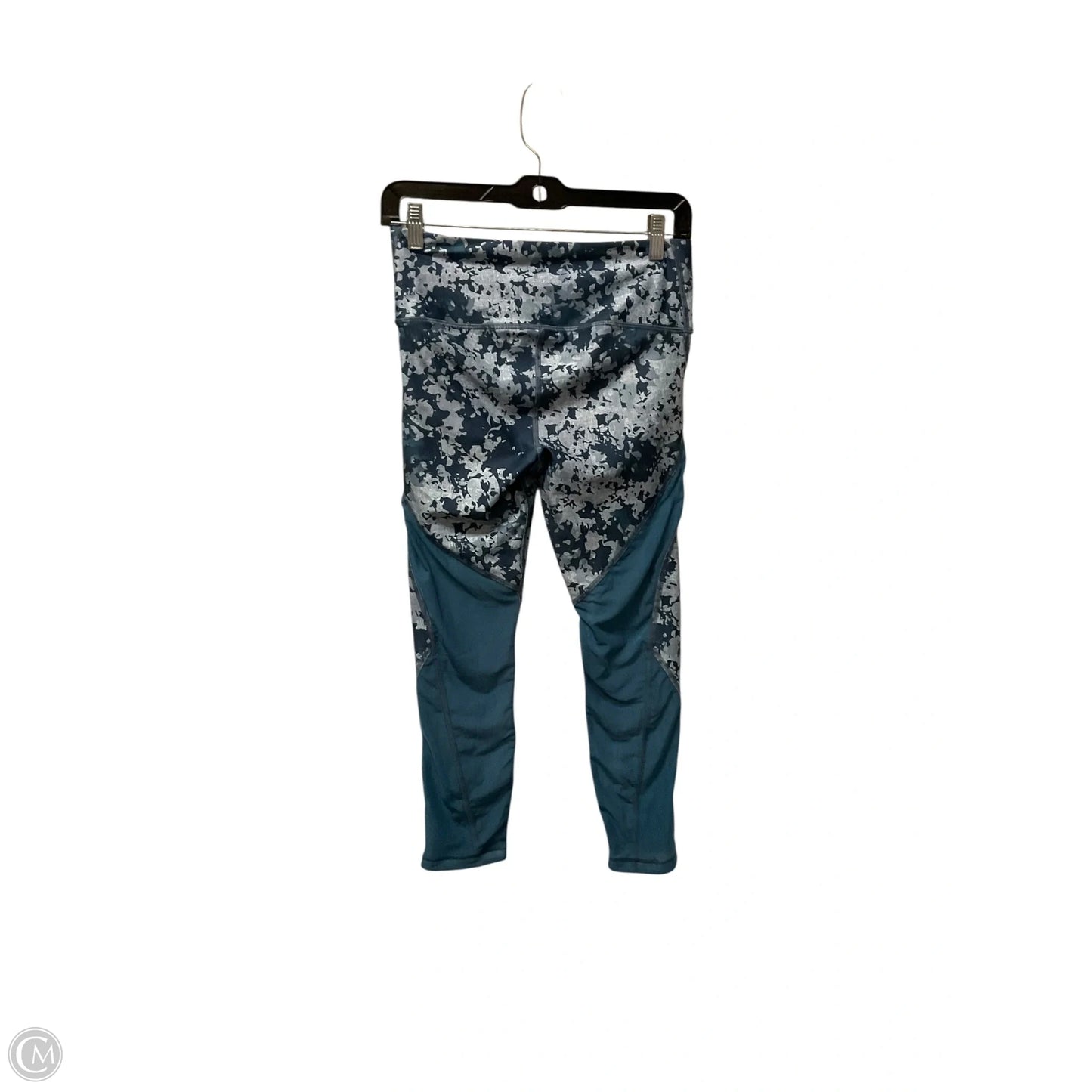 Athletic Leggings Capris By Under Armour In Blue, Size: M