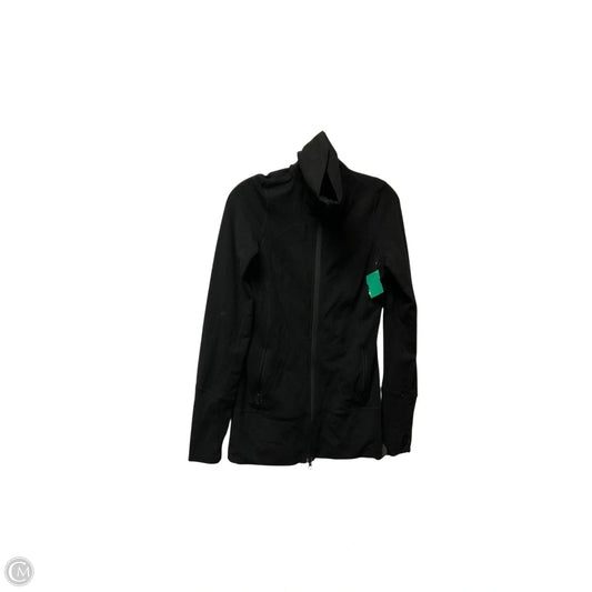 Athletic Jacket By Lululemon In Black, Size: 4