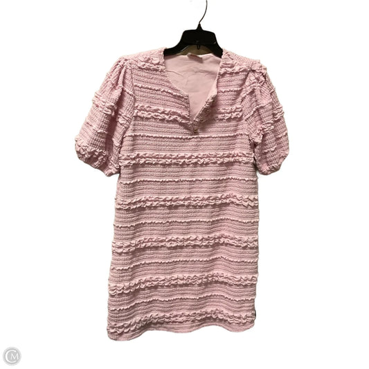 Dress Casual Short By Fate In Pink, Size: M