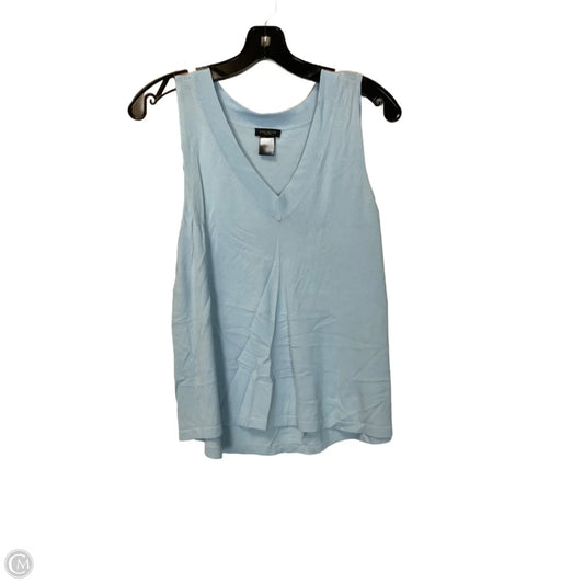 Top Sleeveless By Ann Taylor In Blue, Size: M