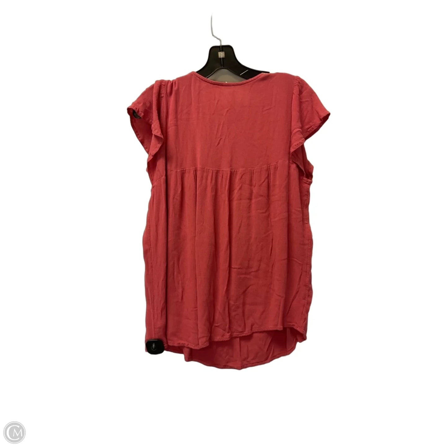 Top Short Sleeve By Old Navy In Pink, Size: L