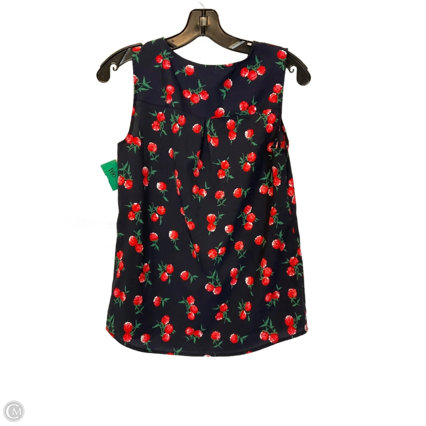 Top Sleeveless By Talbots In Blue & Red, Size: S