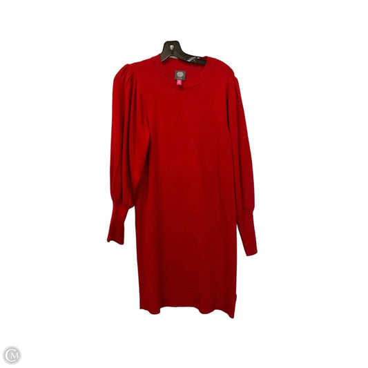 Dress Casual Short By Vince Camuto In Red, Size: M