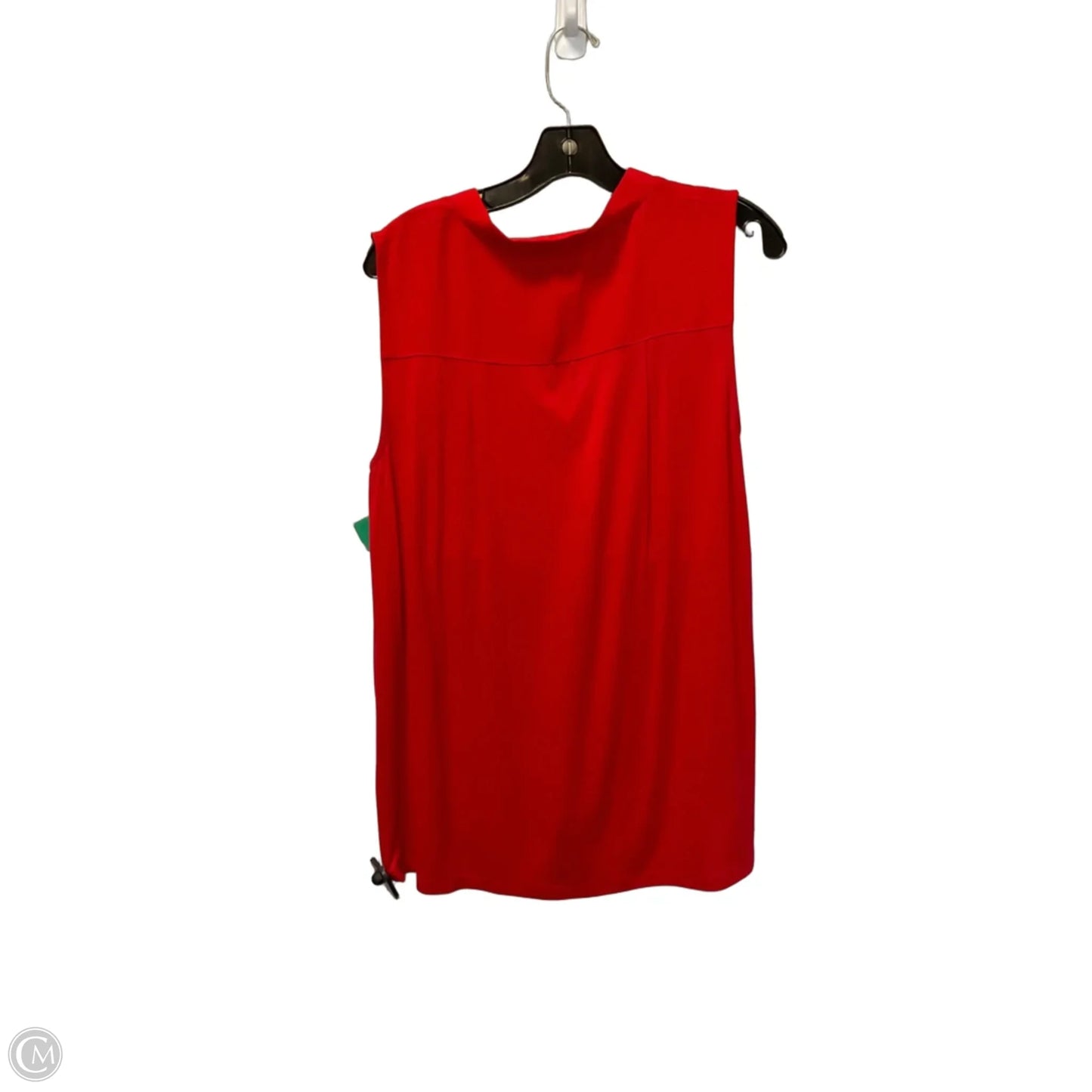 Top Sleeveless By Cable And Gauge In Red, Size: L