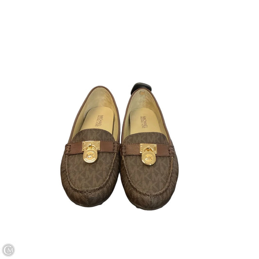 Shoes Designer By Michael Kors In Brown, Size: 8.5