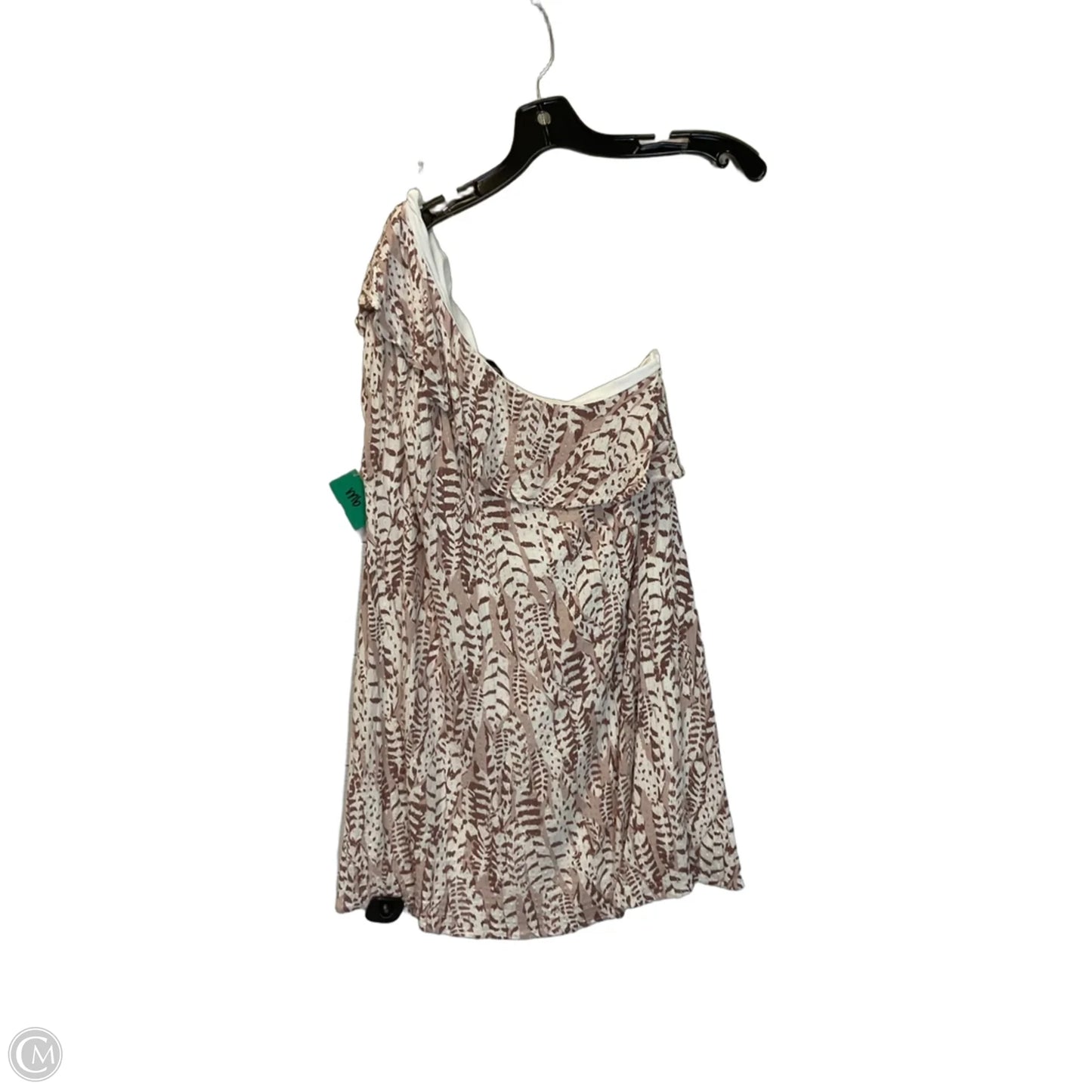 Dress Casual Short By Andree By Unit In Pink & White, Size: M