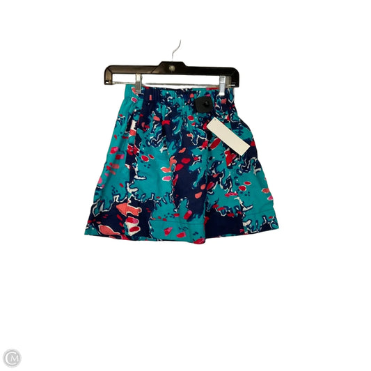 Skirt Designer By Lilly Pulitzer In Blue & Red, Size: Xs