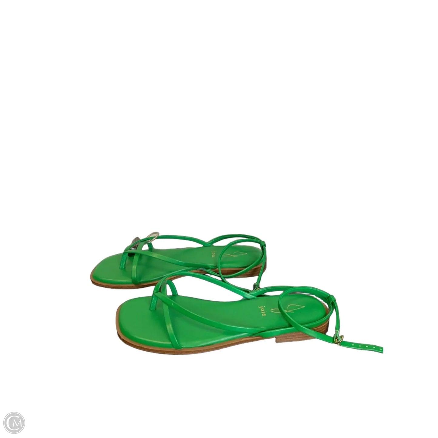 Sandals Flats By Joie In Green, Size: 9