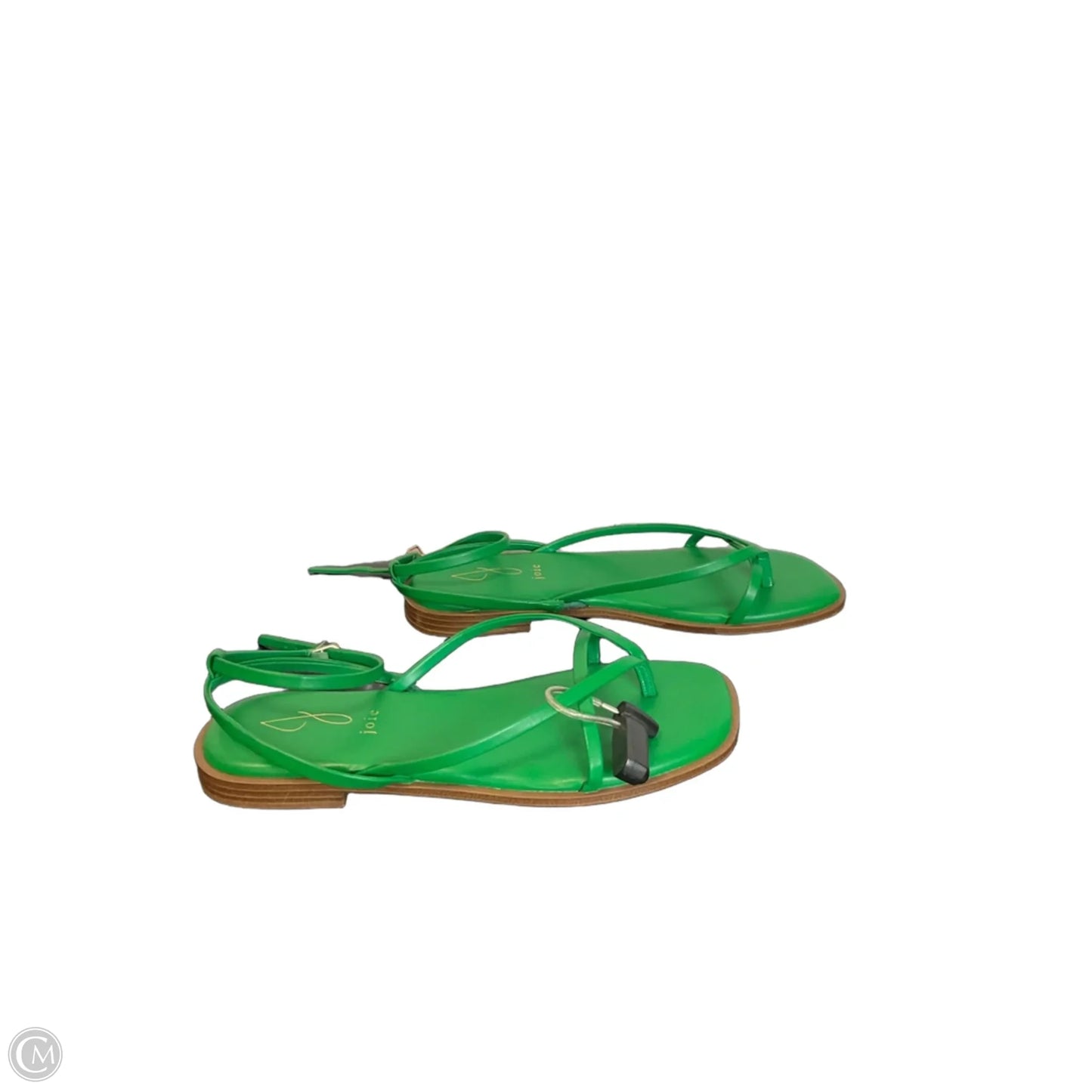 Sandals Flats By Joie In Green, Size: 9
