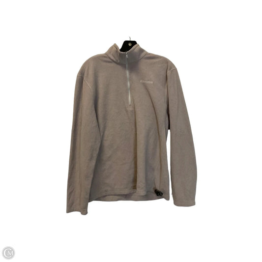 Jacket Fleece By Columbia In Purple, Size: M