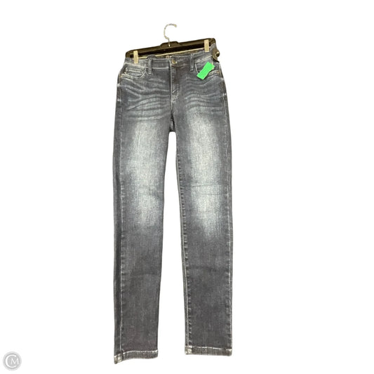 Jeans Skinny By Judy Blue In Blue Denim, Size: 4