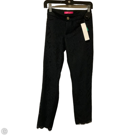 Pants Designer By Lilly Pulitzer In Black, Size: 2
