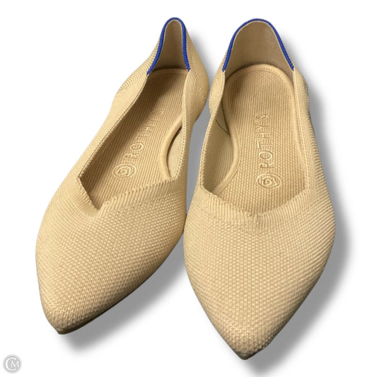 Shoes Flats By Rothys In Tan, Size: 7.5