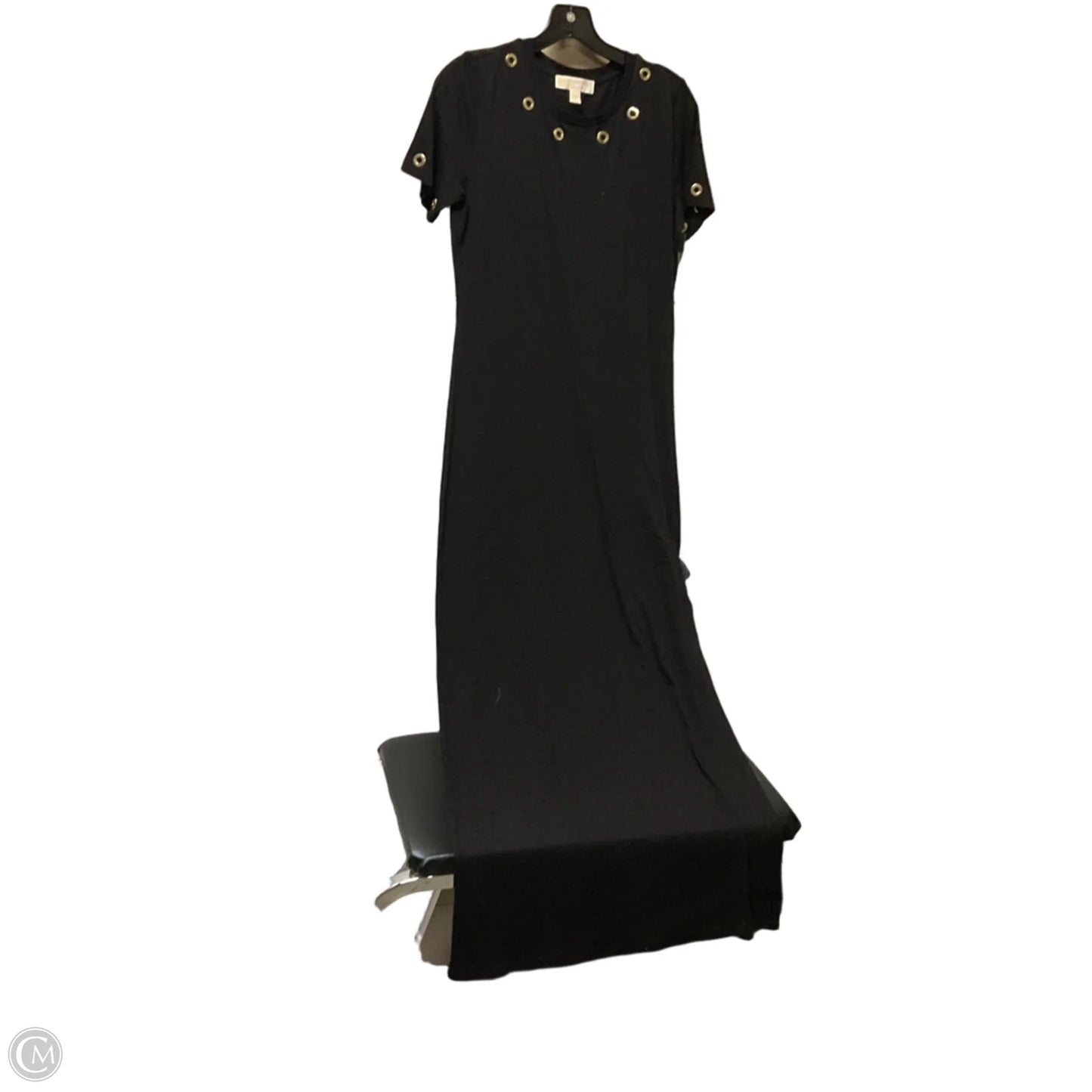 Dress Casual Maxi By Michael By Michael Kors In Black, Size: M